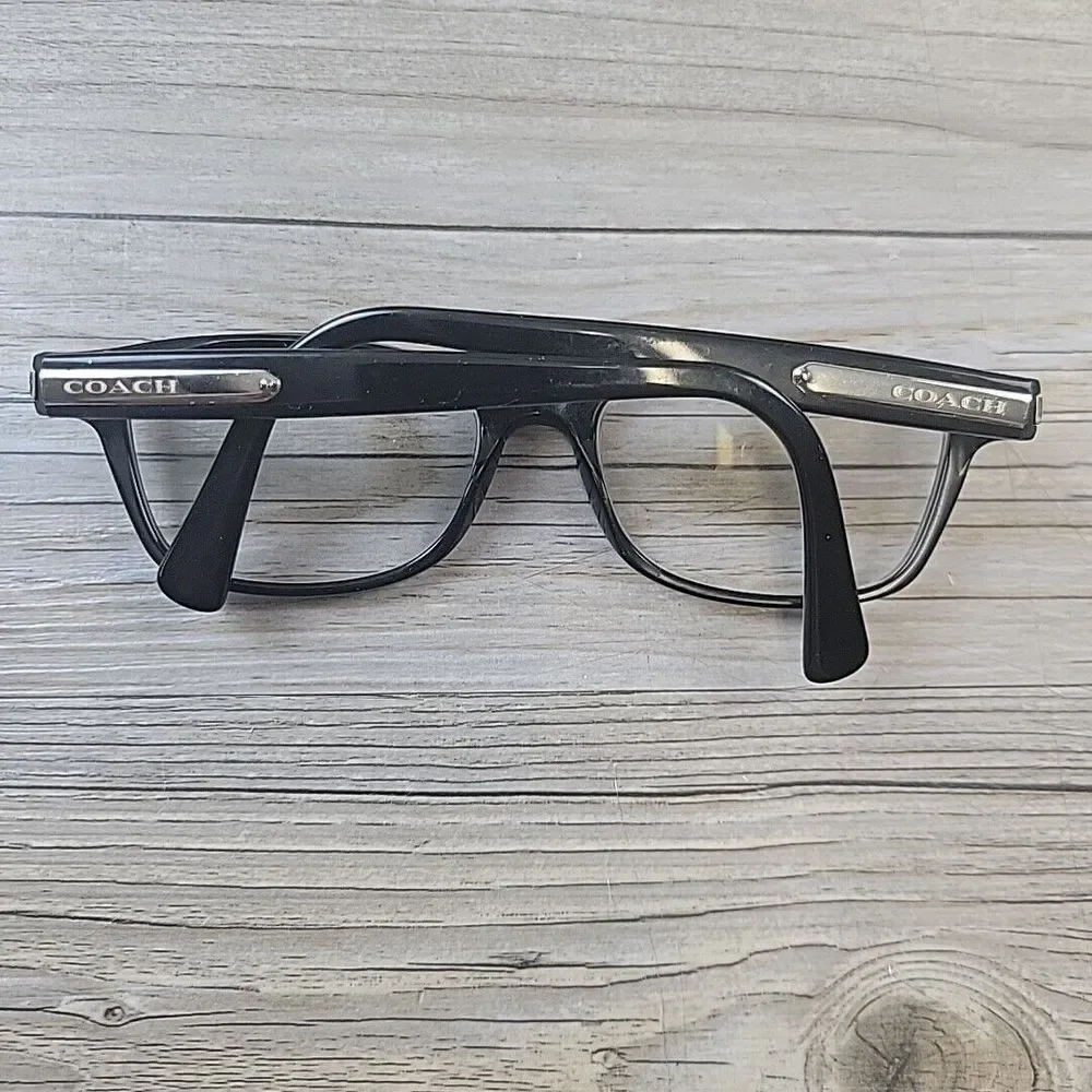 Coach HC6065 5261 Black Military Sig C Womens Eyeglasses 51-17 135 FRAMES ONLY‎
